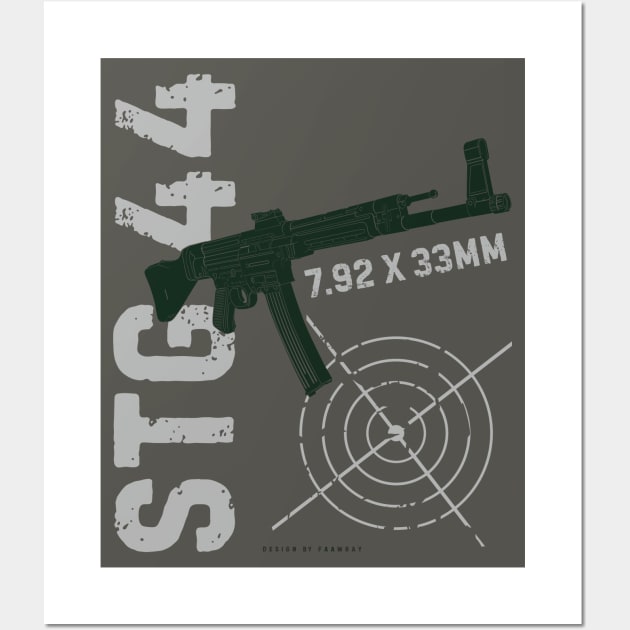 StG 44 assault rifle Wall Art by FAawRay